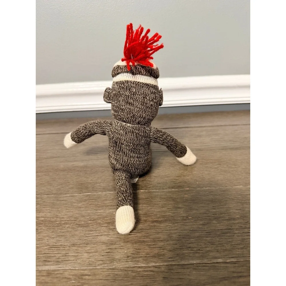 Target Circo Brown Marl Knit Sock Monkey Plush‎